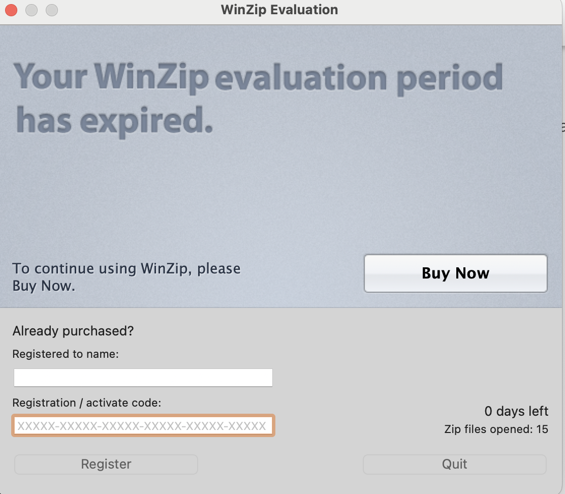 winzip activation code 19.5