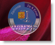 WinZip Gadget is 60% opaque