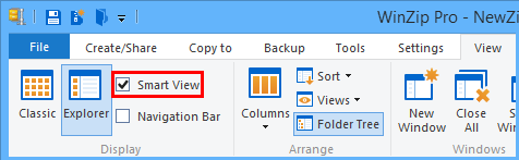 Uncheck Smart View in the View tab