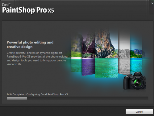 Installation Instructions for PaintShop Pro X5