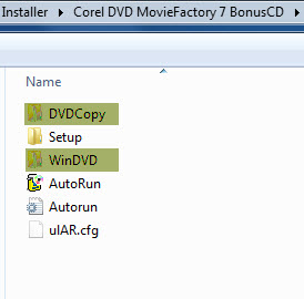 How to install the bundled DVD Copy 6 Plus in DVD MovieFactory Pro 7