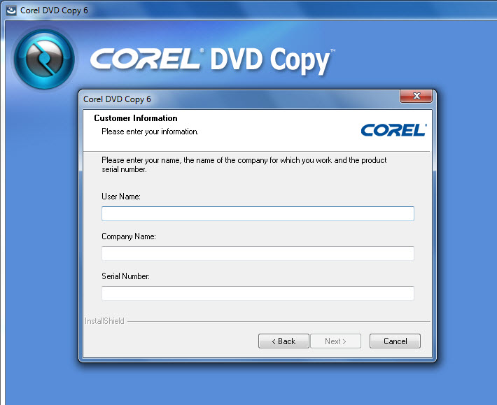 How to install the bundled DVD Copy 6 Plus in DVD MovieFactory Pro 7