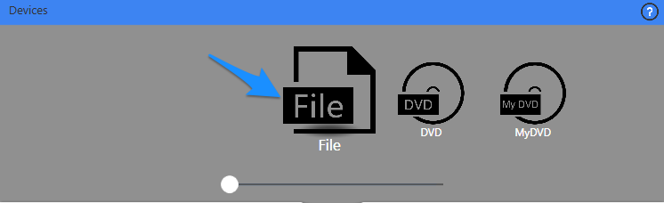 Device profile selector