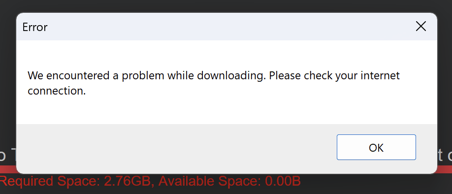 Download Problem